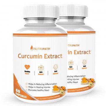 Nutripath Curcumin 60- 2 Bottle 